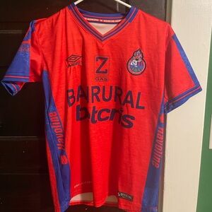 Liga Argentina red jersey